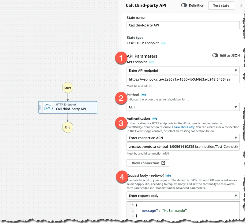 HTTPS Endpoint - AWS Docs