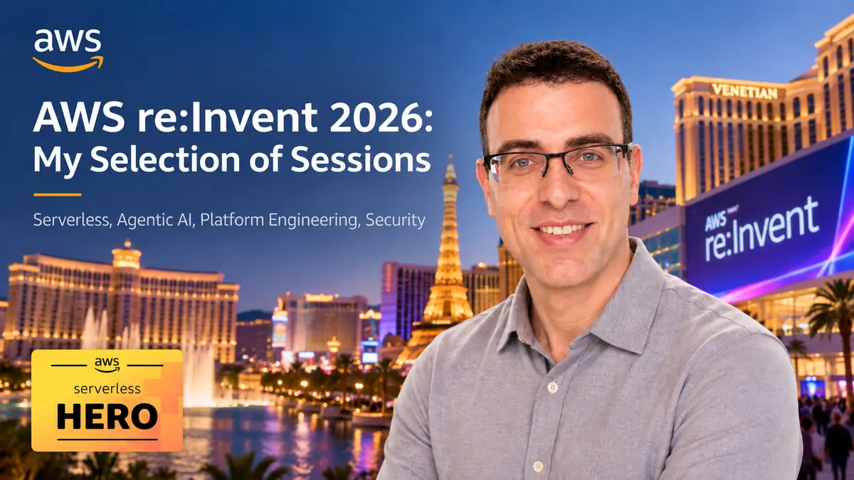 AWS re:Invent 2026: My Selection of Sessions