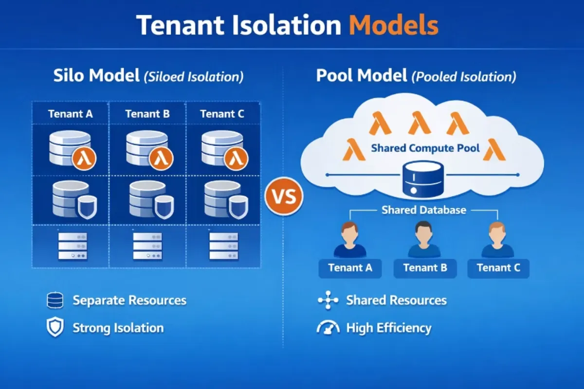 Tenant isolation — Silo vs. Pool